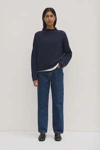 Knitwear Jumpers: Assembly Label Apolline Knit Ink