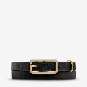 Belts: Status Anxiety Muse Belt Black/Gold