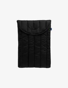 Tech Accessories: Baggu Puffy Laptop Sleeve 16" - Black