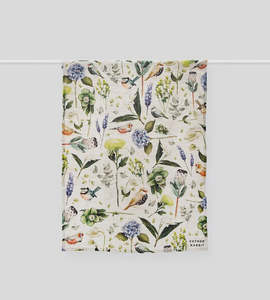Lifestyle: Father Rabbit Tea Towel Botanica Natural