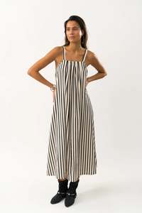 Dresses 1: Lollys Laundry Lungo Maxi Dress Stripe