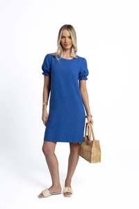 Humidity Sana Shift Dress Royal Blue