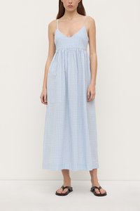 Dresses 1: Assembly Label Ainslee Midi Dress Blue Check