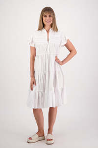 Briarwood Sonia Dress / White