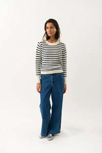 Lollys Laundry Dane Jumper Dark Blue