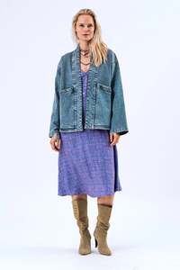 Outerwear: Lollys Laundry RumiLL Jacket Blue