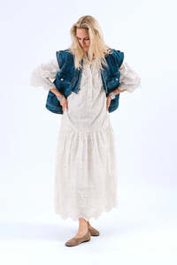Outerwear: Lollys Laundry SamLL Vest Blue