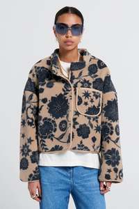 Karen Walker Walker Wanderlust Jacket Oat Multi