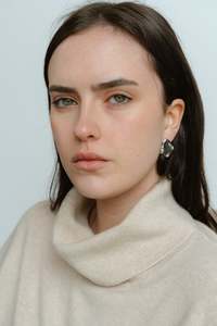 Jewellery: Castel & Co Molton Earrings Silver