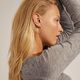 Pilgrim Eddy Recycled Organic Shaped Maxi Hoops - Gold Plated