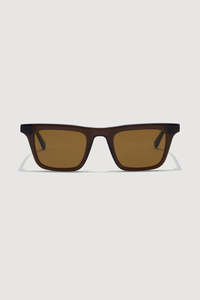 Assembly Label Angular D-Frame Ganache Sunglasses