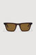 Assembly Label Angular D-Frame Ganache Sunglasses