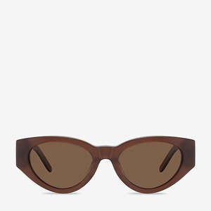 Status Anxiety Visceral Brown Sunglasses