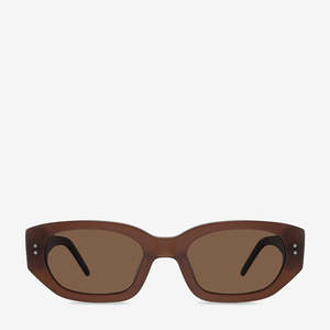 Eyewear: Status Anxiety Luna Brown Sunglasses
