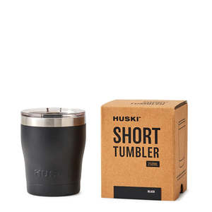 Huski Short Tumbler 2.0 Black