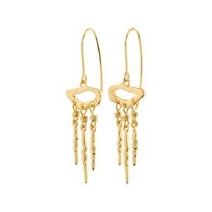 Gold: Pilgrim Breeze Earrings Gold