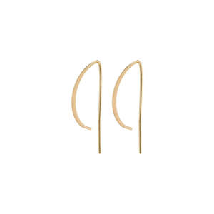 Pilgrim Peony Pi Earrings - Gold