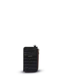 Saben Winona Card Holder Black Croc