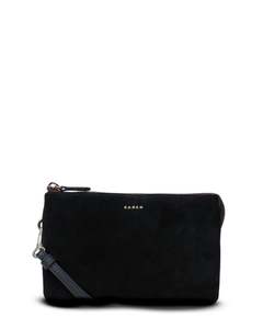 Saben Tilly Crossbody Black Suede
