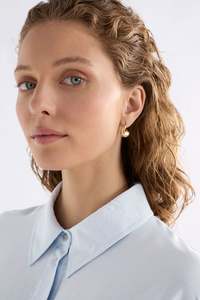 Elk Aisem Mini Hoop Earrings Gold