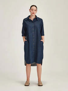 Dresses 1: Sills Alexa Denim Dress Dark Wash
