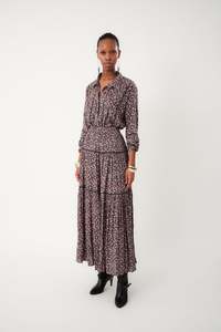 Lollys Laundry Lari Shirt Washed Black