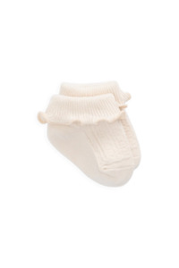 Baby Kids: Jamie Kay Clementine Sock - Blushed Rose