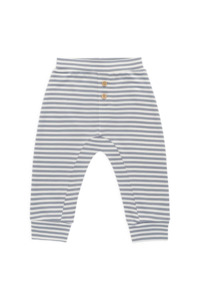Jamie Kay Pima Cotton Wesley Pant - Narrow Stripe Dawn/Cloud