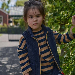 Baby Kids: Nature Baby Flint Vest Navy