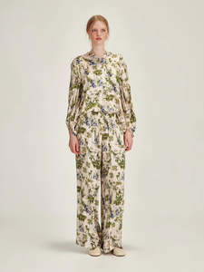 Bottoms: Sills Clara Print Pant Moss Print