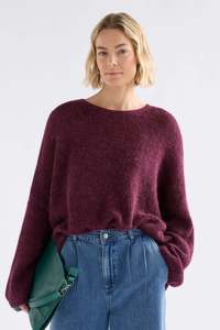 Elk Agna Sweater Merlot