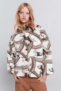 Karen Walker Fairground Jacket Cream Multi