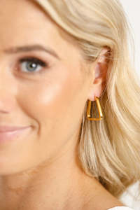 Jewellery: Other Things Georgia Earrings Gold