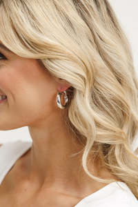 Jewellery: Other Things Charlie Earrings Silver