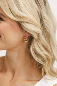 Earrings: Other Things Romeo Earrings Gold