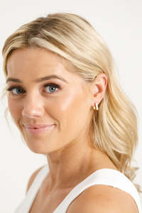 Earrings: Other Things Holly Earrings Gold
