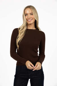 Tops: Humidity Tempo Top Chocolate