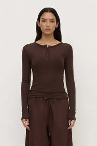 Assembly Label Nora Merino Wool Henley