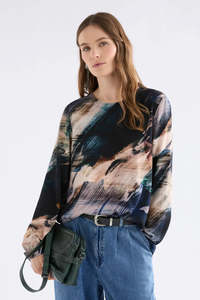 Tops: Elk Sofi Top Holte Print