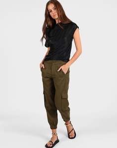 Bottoms: Storm Cargo Pant Khaki