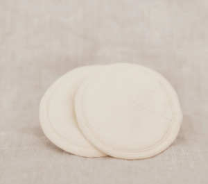 Beauty Wellness: Labour And Love Organic Cotton & Wool Breast Pads Full Set (3 x Pairs + Wash bag)