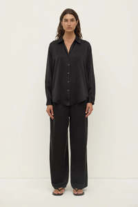 Assembly Label Pippa Silk Pant Black