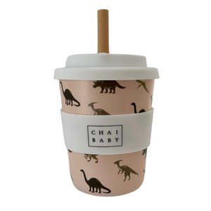 Baby Kids: Chai Baby Dangerous Dinosaur Kids Reusable Cup 240ml