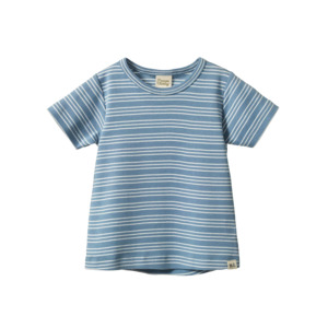 Baby Kids: Nature Baby River Tee Blue Stripe Trio