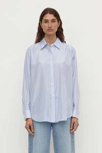 Assembly Label Spencer Stripe Silk Shirt