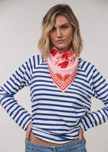 Lollys Laundry Libby Lobster scarf Red