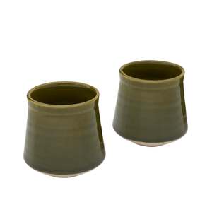 Robert Gordon 2pc Matcha Latte Mug Set in Matcha