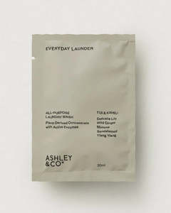 Home Living: Ashley & Co Everyday Launder Laundry Wash Tui & Kahili Sample