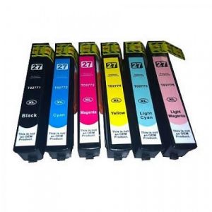 277XL Compatible Cartridge Set of 6 (Bk/C/M/Y/LC/LM) for Epson