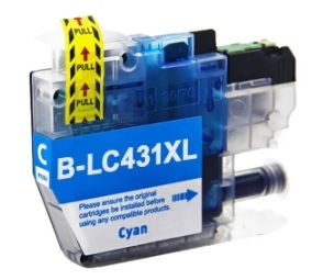 Compatible LC431XL Cyan Ink Cartridge For Brother